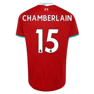 Maglia Liverpool NO.15 Chamberlain Home 2020 2021 Rosso