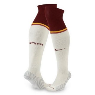 Calzettoni As Roma Away 2020 2021 Bianco