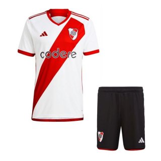 Maglia River Plate Home Bambino 2023 2024