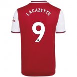 Maglia Arsenal NO.9 Lacazette Home 2019 2020 Rosso