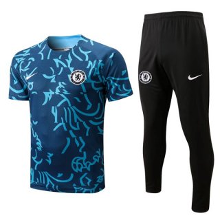 Maglia Chelsea Set Completo 2022 2023 Blu