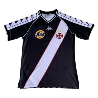 Thailandia Maglia Vasco Da Gama Away Retro 1999 2000 Nero