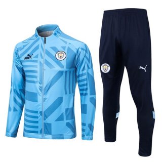 Giacca Manchester City 2022 2023 Blu