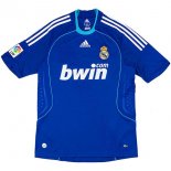 Thailandia Maglia Real Madrid Replica Away Retro 2008 2009 Blu Thailandia Maglia Real Madrid Replica Away Retro 2008 2009 Blu