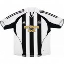 Thailandia Maglia Newcastle United Home Retro 2005 2006 Nero Bianco Thailandia Maglia Newcastle United Home Retro 2005 2006 Nero Bianco