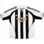 Thailandia Maglia Newcastle United Home Retro 2005 2006 Nero Bianco Thailandia Maglia Newcastle United Home Retro 2005 2006 Nero Bianco
