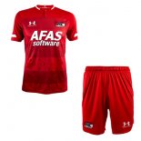 Maglia Alkmaar Home Bambino 2019 2020 Rosso Maglia Alkmaar Home Bambino 2019 2020 Rosso