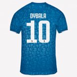 Maglia Juventus NO.10 Dybala Terza 2019 2020 Blu