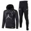 Felpa Paris Saint Germain 2020 2021 Nero Grigio