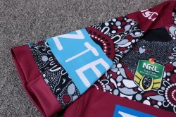 Thailandia Maglia Manly Sea Eagles Indígena 2017 2018 Rosso