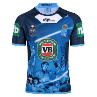 Thailandia Maglia NSW Blues Classic Capitanes TRUE Blue 2017 2018 Blu