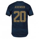 Maglia Real Madrid NO.20 Asensio Away 2019 2020 Blu Maglia Real Madrid NO.20 Asensio Away 2019 2020 Blu
