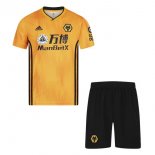 Maglia Wolves Home Bambino 2019 2020 Giallo Maglia Wolves Home Bambino 2019 2020 Giallo