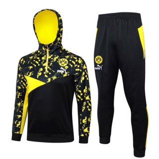 Felpa Cappuccio Borussia Dortmund 2024 2025 Giallo Nero