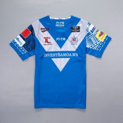 Thailandia Maglia Samoa Home 2017 2018 Blu