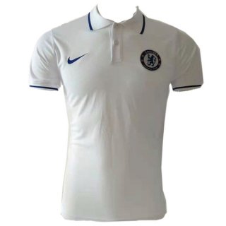Polo Chelsea 2019 2020 Bianco