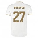 Maglia Real Madrid NO.27 Rodrygo Home 2019 2020 Bianco Maglia Real Madrid NO.27 Rodrygo Home 2019 2020 Bianco