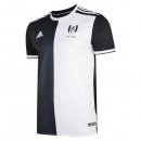 Thailandia Maglia Fulham 140th Nero Bianco Thailandia Maglia Fulham 140th Nero Bianco