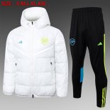 Piumino Arsenal Set Completo 2024 2025 Bianco Piumino Arsenal Set Completo 2024 2025 Bianco