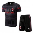 Maglia Formazione AC Milan Set Completo 2022 2023 Grigio Maglia Formazione AC Milan Set Completo 2022 2023 Grigio