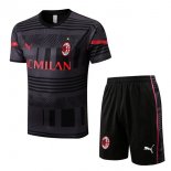Maglia Formazione AC Milan Set Completo 2022 2023 Grigio