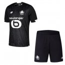 Maglia Lille Away Bambino 2020 2021 Nero