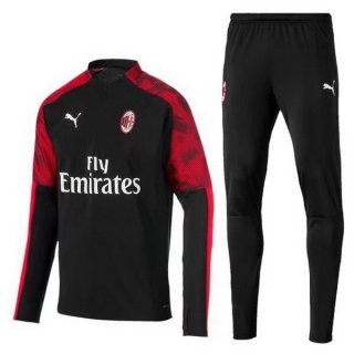 Felpa AC Milan 2019 2020 Nero Rosso