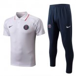 Polo PSG Set Completo 2022 2023 Bianco