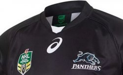 Thailandia Maglia Penrith Panthers Asics Home 2017 Thailandia Maglia Penrith Panthers Asics Home 2017