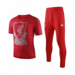Maglia di Formazione Liverpool Set Completo 2019 2020 Rosso