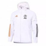 Giacca A Vento Manchester United 2020 2021 Bianco