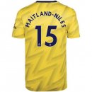 Maglia Arsenal NO.15 Maitland Niles Away 2019 2020 Giallo