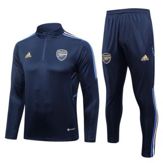 Felpa Allenamento Arsenal 2023 2024 Blu