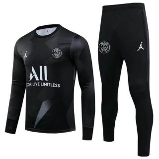 Felpa Paris Saint Germain 2019 2020 Nero Grigio