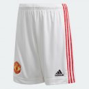 Pantaloni Manchester United Home 2020 2021 Bianco