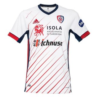 Thailandia Maglia Cagliari Away 2020 2021 Bianco
