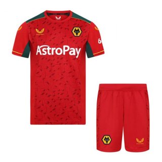 Maglia Wolves Home Bambino 2023 2024
