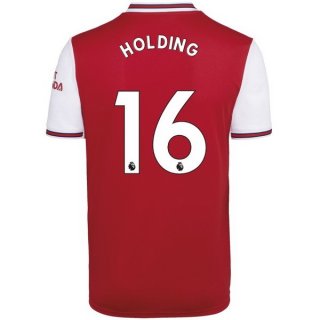 Maglia Arsenal NO.16 Holding Home 2019 2020 Rosso