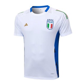Maglia Formazione Italia 2024 2025 Bianco Blu