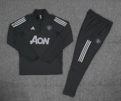 Felpa Manchester United 2019 2020 Nero Grigio
