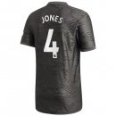 Maglia Manchester United NO.4 Jones Away 2020 2021 Nero Maglia Manchester United NO.4 Jones Away 2020 2021 Nero