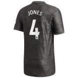 Maglia Manchester United NO.4 Jones Away 2020 2021 Nero