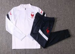 Felpa Francia 2020 Bianco Blu
