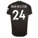 Maglia Liverpool NO.24 Brewster Terza 2019 2020 Nero
