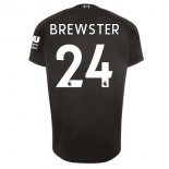 Maglia Liverpool NO.24 Brewster Terza 2019 2020 Nero