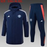 Piumino Manchester United Set Completo 2024 2025 Blu