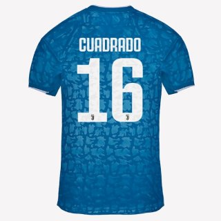 Maglia Juventus NO.16 Cuadredo Terza 2019 2020 Blu