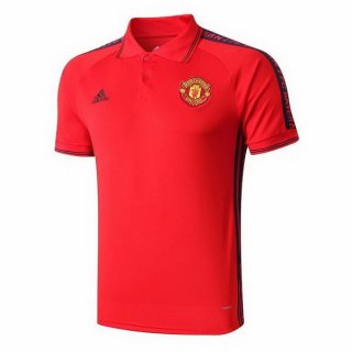 Polo Manchester United 2019 2020 Rosso Giallo