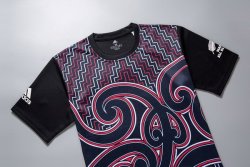 Maglia di Formazione Rugby All Blacks 2018 Nero Rosso