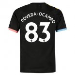 Maglia Manchester City NO.83 Poveda Ocampo Away 2019 2020 Nero